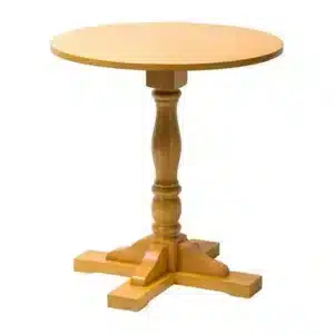 Oxford Soft Oak Pedestal Round Table
