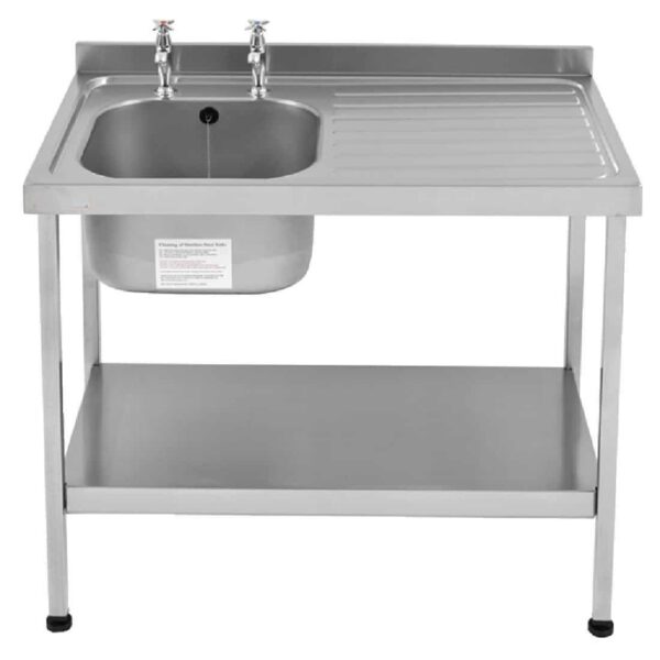 Franke Sissons Self Assembly Stainless Steel Sink Right Hand Drainer 1200x600mm