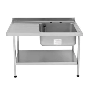 Franke Sissons Self Assembly Stainless Steel Sink Left Hand Drainer 1500x650mm