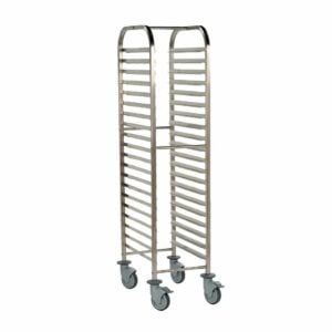 Bourgeat Full Gastronorm Racking Trolley 20 Shelves
