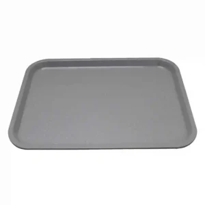 Kristallon Plastic Fast Food Tray Grey Large