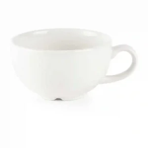 Churchill Plain Whiteware Cappuccino Cups 200ml