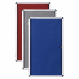 Fabric Pin Menu Display Case - Lockable