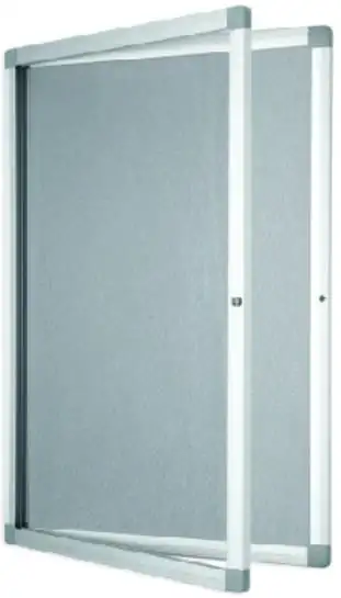 Fabric Pin Menu Display Case - Lockable