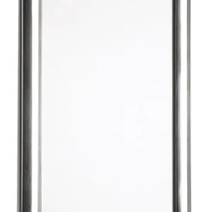 Wall Mounted Snap Frame Menu Display - Polished Silver