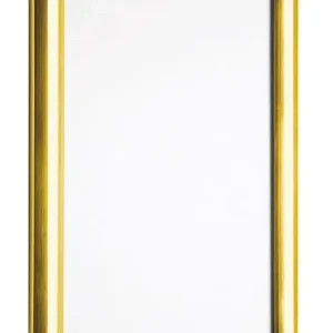 Wall Mounted Snap Frame Menu Display - Gold