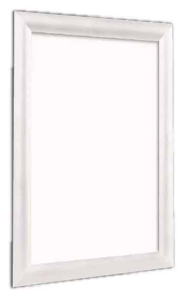 Wall Mounted Snap Frame Menu Display - White