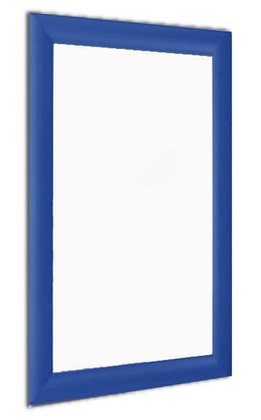 Wall Mounted Snap Frame Menu Display - Blue