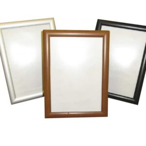 Standing Snap Frame Menu Display
