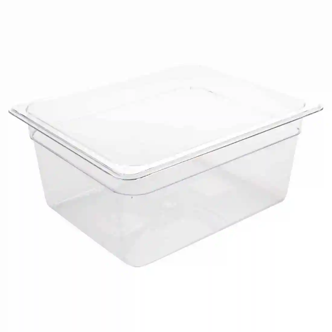 Vogue Polycarbonate 1/2 Gastronorm Container 150mm Clear
