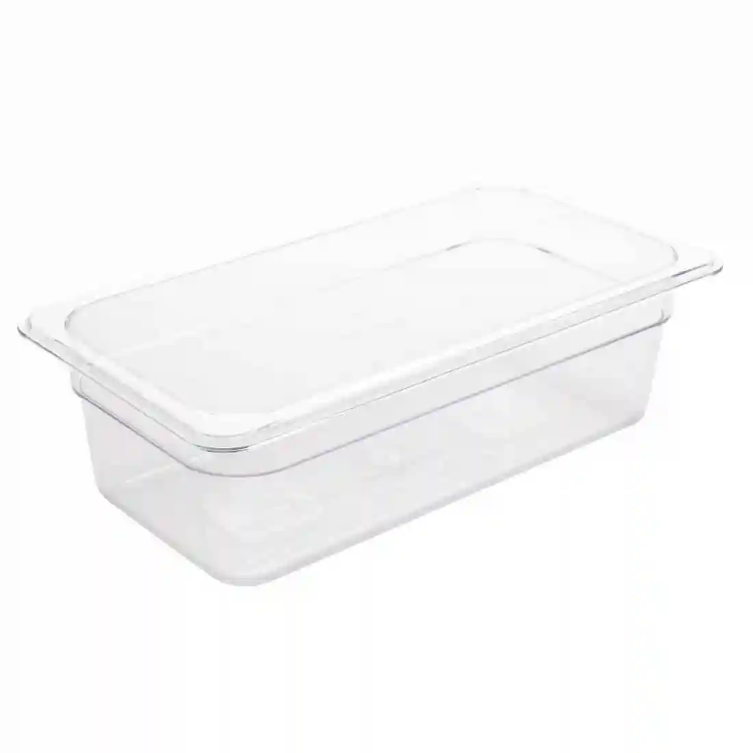 Vogue Polycarbonate 1/3 Gastronorm Container 100mm Clear