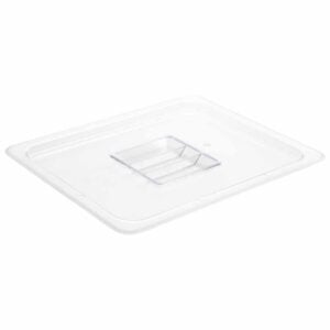 Vogue Polycarbonate 1/2 Gastronorm Lid Clear