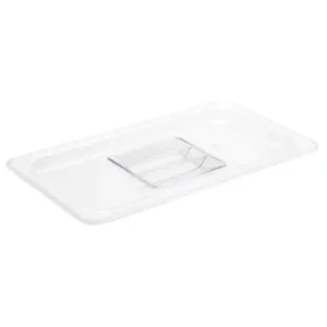 Vogue Polycarbonate 1/3 Gastronorm Lid Clear