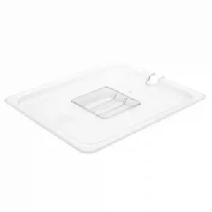 Vogue Polycarbonate 1/2 Gastronorm Lid Notched