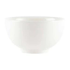 Churchill Plain Whiteware Large Footed Bowls 145mm