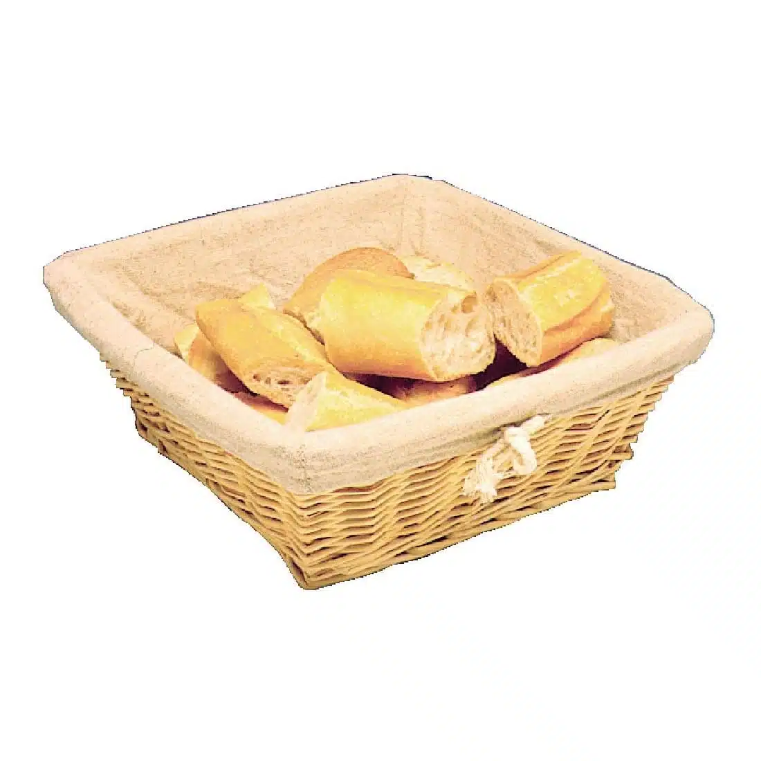 Wicker Square Basket
