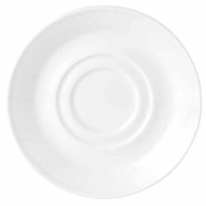 Steelite Simplicity White Low Cup Saucers 145mm