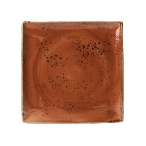Steelite Craft Terracotta Square Platters 270mm