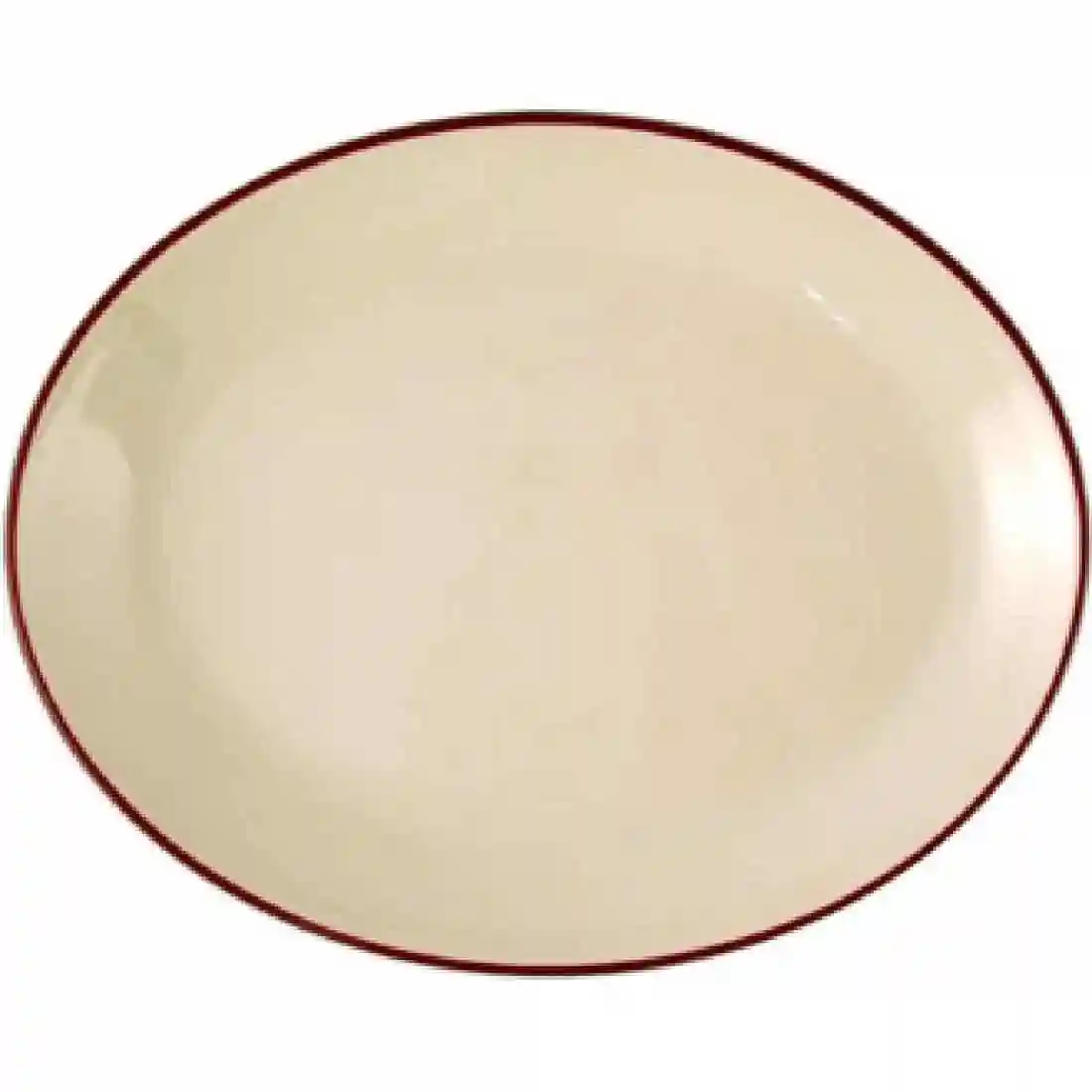 Steelite Claret Empire Oval Coupe Dishes 280mm