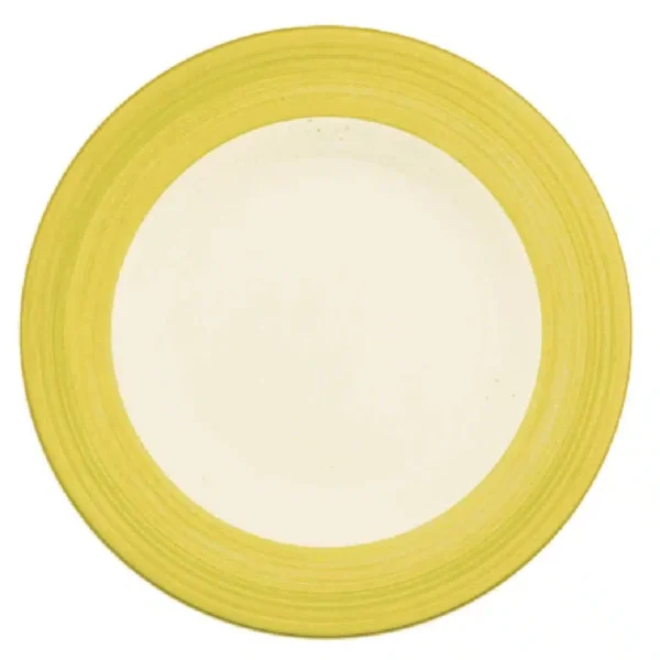 Steelite Rio Yellow Slimline Plates 202mm
