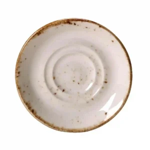 Steelite Craft White Saucer Double Well Small