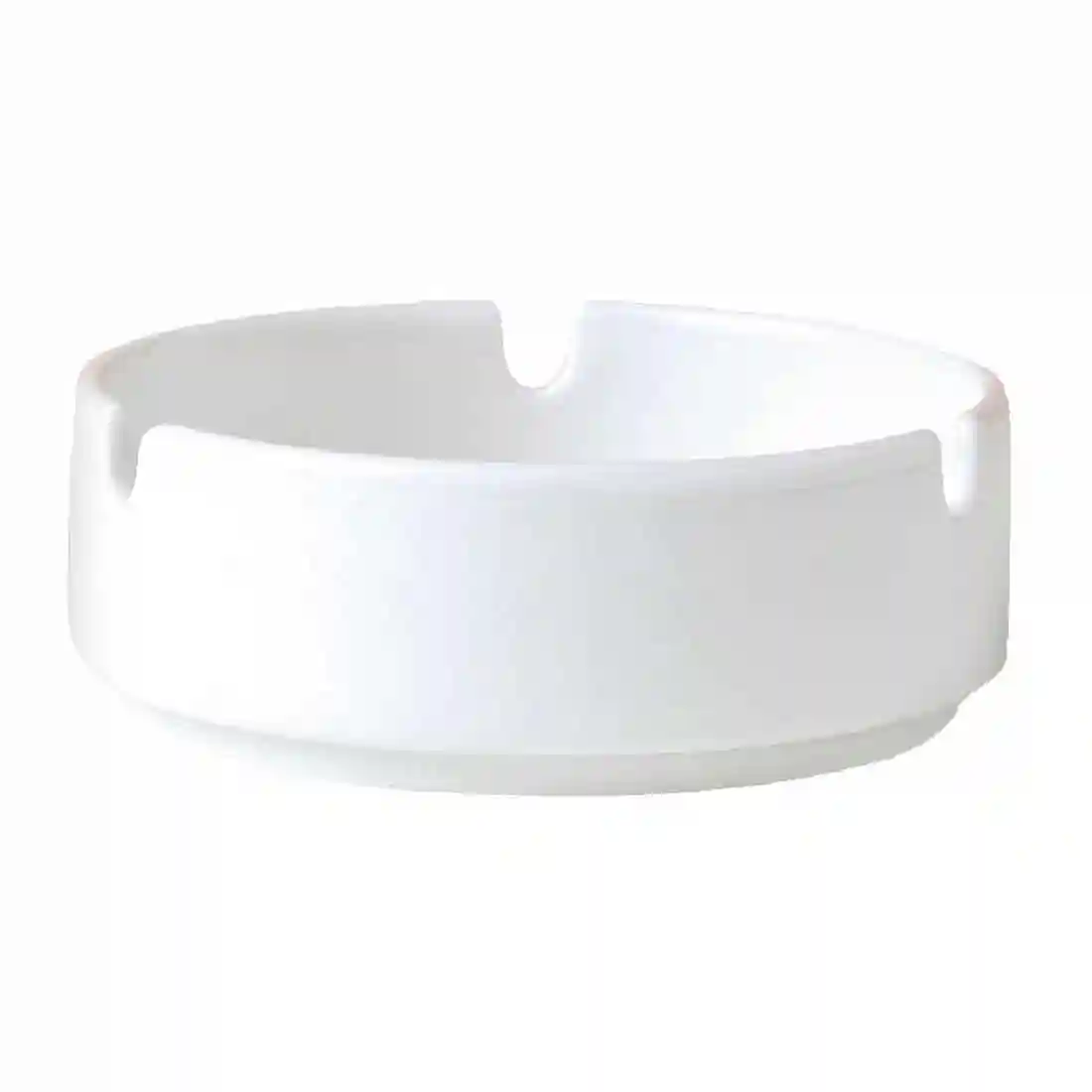 Steelite Monaco White Mandarin Ashtrays 100mm