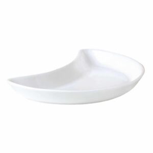 Steelite Monaco White Crescent Salad Plates 202mm