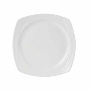 Steelite Simplicity White Harmony Square Plates 230mm