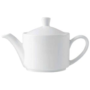 Steelite Monaco White Vogue Teapots 852ml
