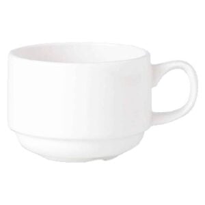 Steelite Simplicity White Stacking Espresso Cups 100ml
