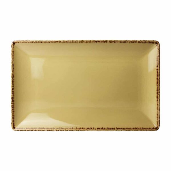Steelite Terramesa Rectangle Plate Wheat 330 x 190mm