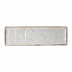 Steelite Craft White Melamine GN 2/4 Rectangular Platter 530mm