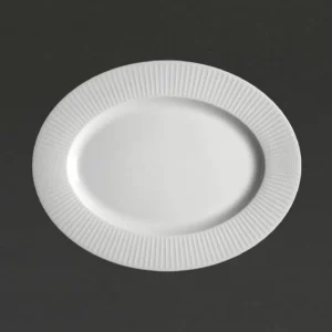 Steelite Willow Oval Plate. length 330mm.