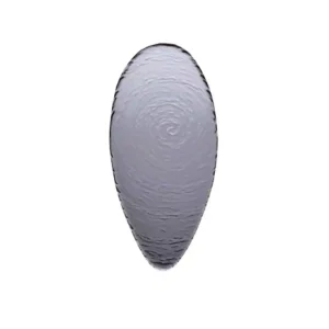 Steelite Scape Smoked Glass Oval Platters 300mm