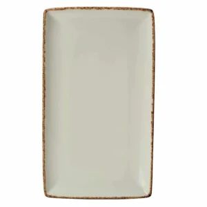 Steelite Brown Dapple Rectangle Three Plates