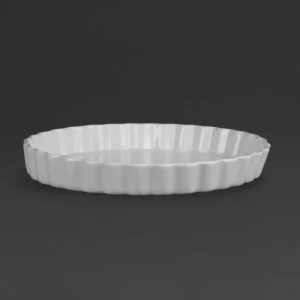 Olympia Whiteware Flan Dishes 297mm