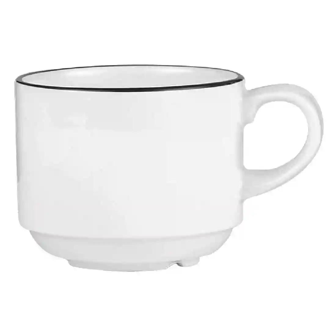 Churchill Alchemy Mono Stacking Tea Cups 206ml