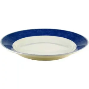 Churchill New Horizons Marble Border Mediterranean Dishes Blue 280mm