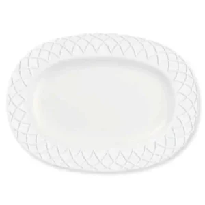Churchill Alchemy Jardin Rimmed Oval Dishes 207mm
