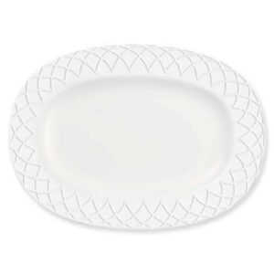 Churchill Alchemy Jardin Rimmed Oval Dishes 330mm