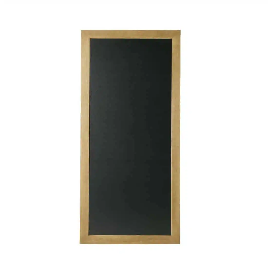 Securit Slim Wall Mounted Blackboard 1200 x 560mm Teak
