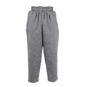 Chef Works Unisex Easyfit Chefs Trousers - Small Black Check