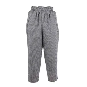 Chef Works Unisex Easyfit Chefs Trousers - Small Black Check