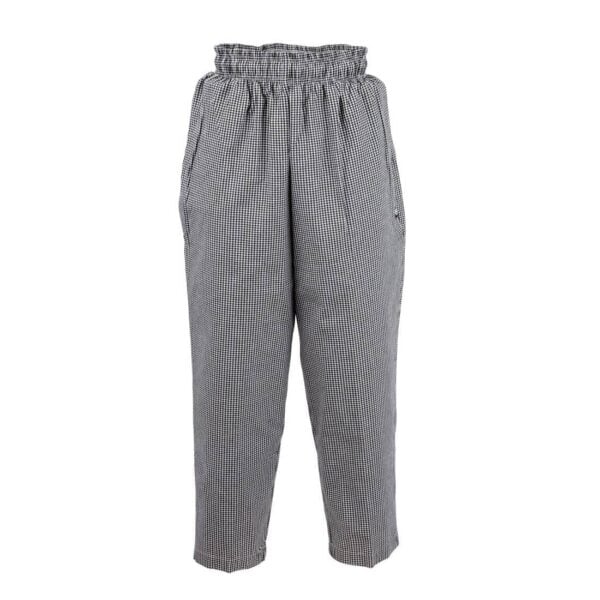 Chef Works Unisex Easyfit Chefs Trousers - Small Black Check - Image 2