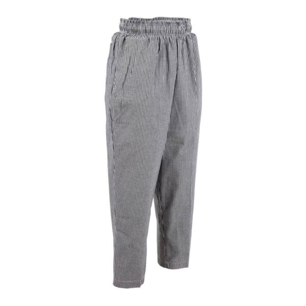 Chef Works Unisex Easyfit Chefs Trousers - Small Black Check - Image 3