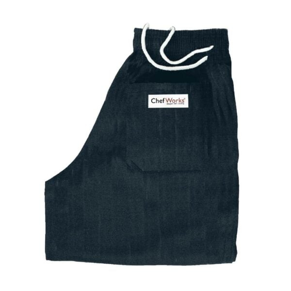 Chef Works Essential Baggy Chefs Trousers Black - Image 5