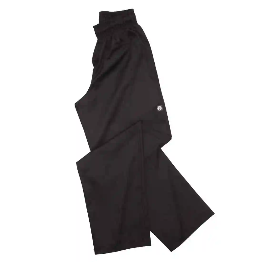 Chef Works Essential Baggy Chefs Trousers Black - Image 5