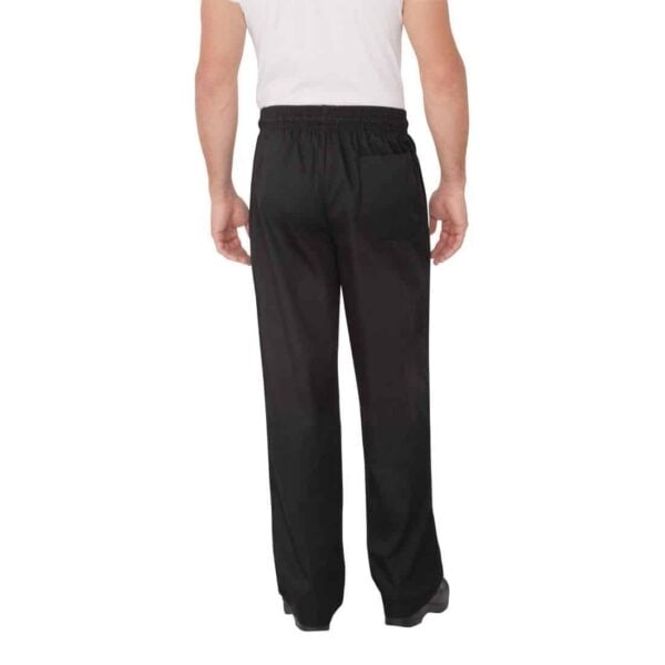Chef Works Essential Baggy Chefs Trousers Black - Image 8