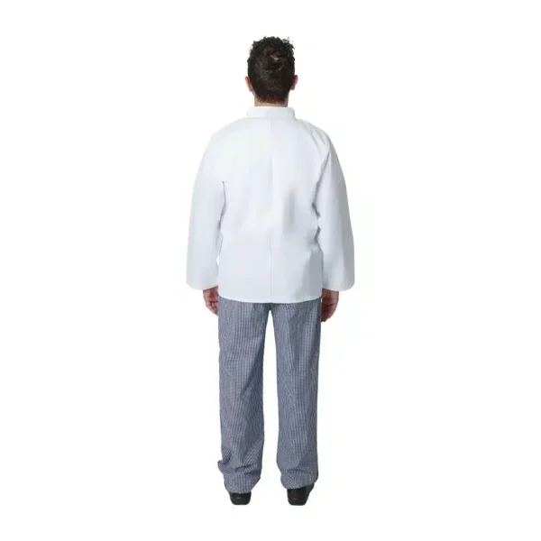 Whites Vegas Unisex White Long Sleeve Chef Jacket