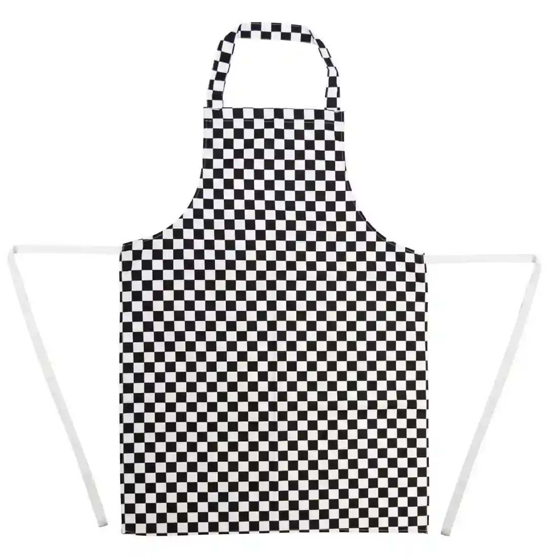 Whites Bib Apron Black and White Check - Image 5
